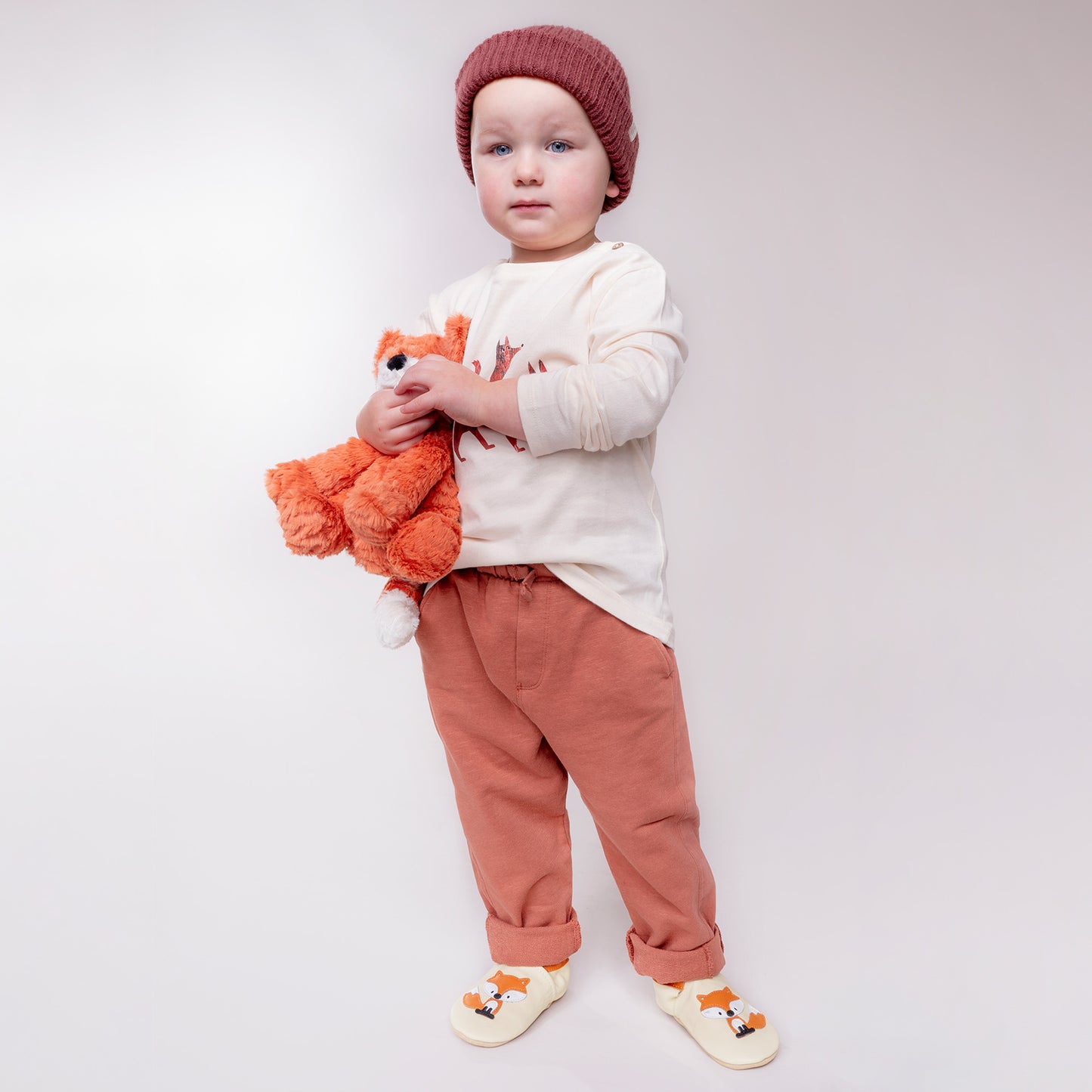 Soft Leather Baby Shoes Fox
