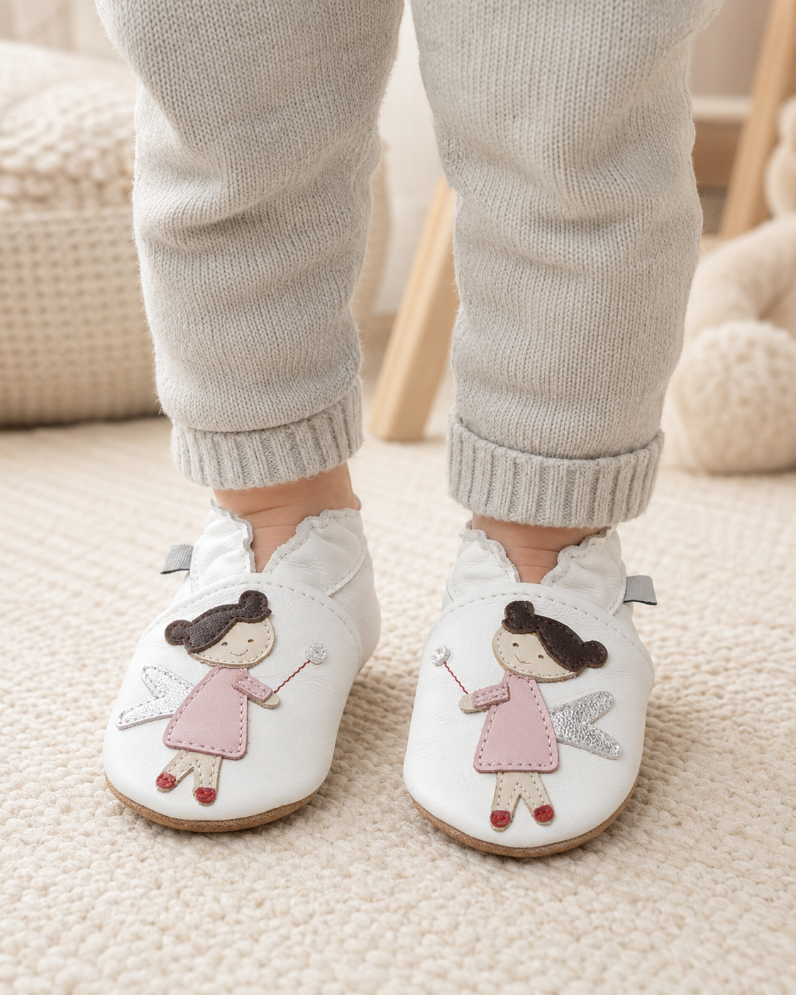 Soft Leather Baby Shoes Fairy