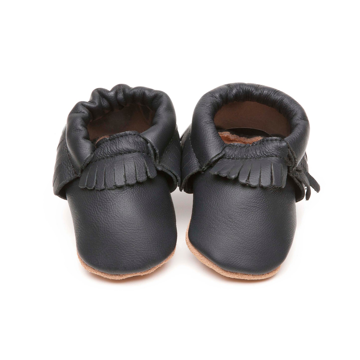 Moccasins Soft Baby Shoes Black
