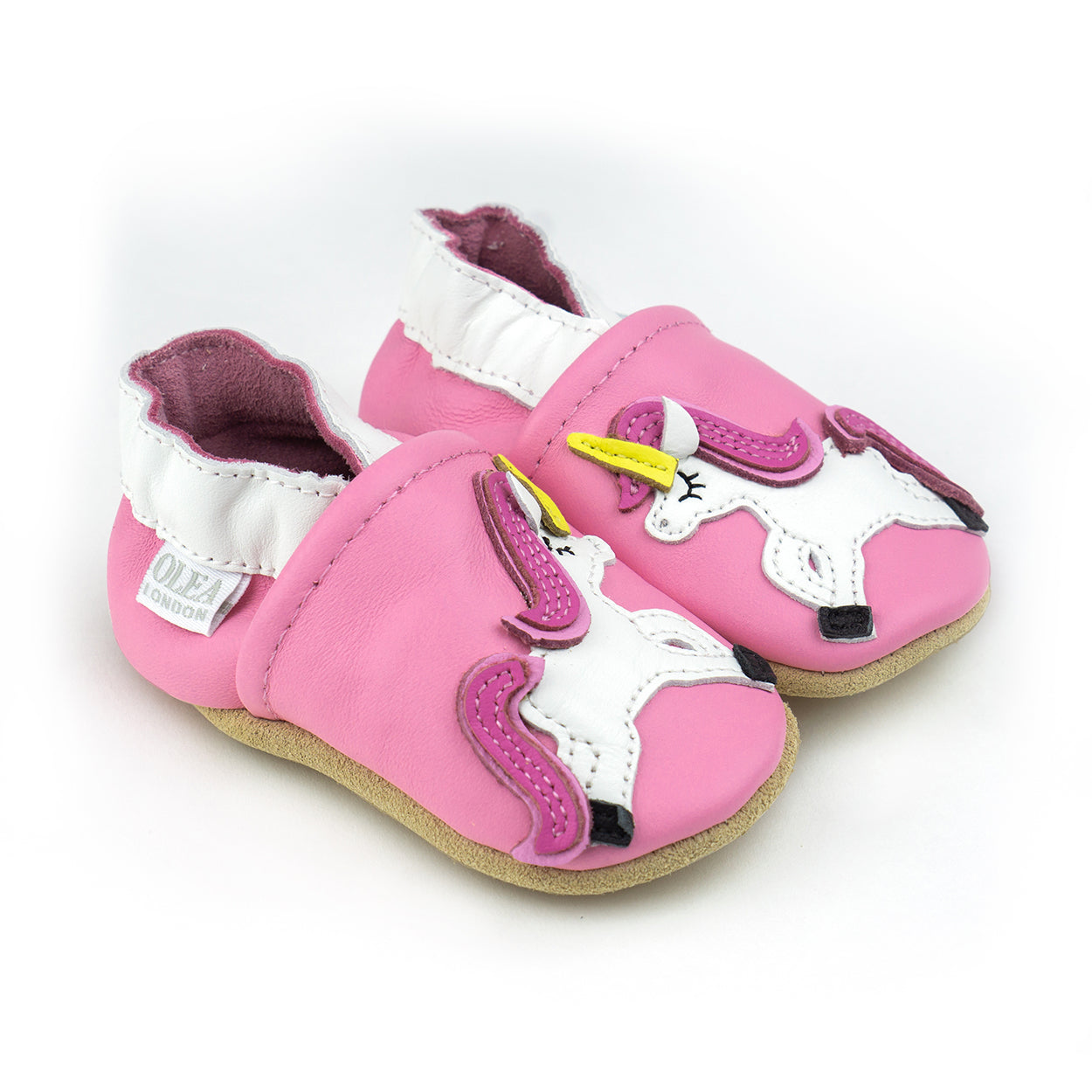 Soft Leather Baby Shoes Unicorn