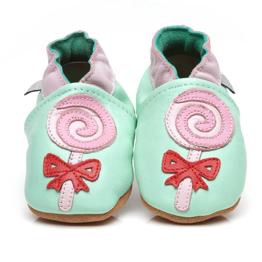 Soft Leather Baby Shoes Lollipop