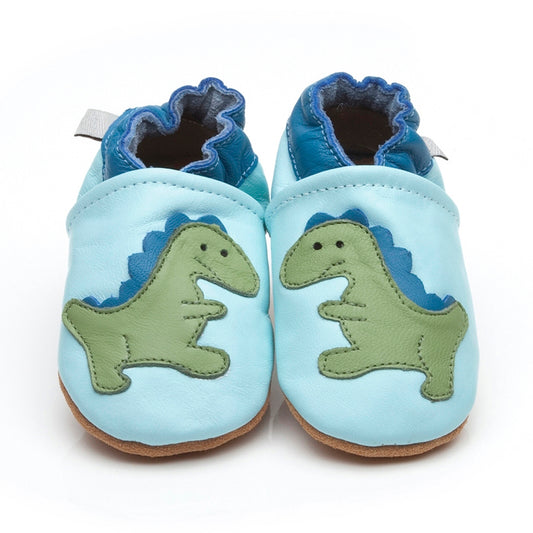 Soft Leather Baby Shoes Dinosaur