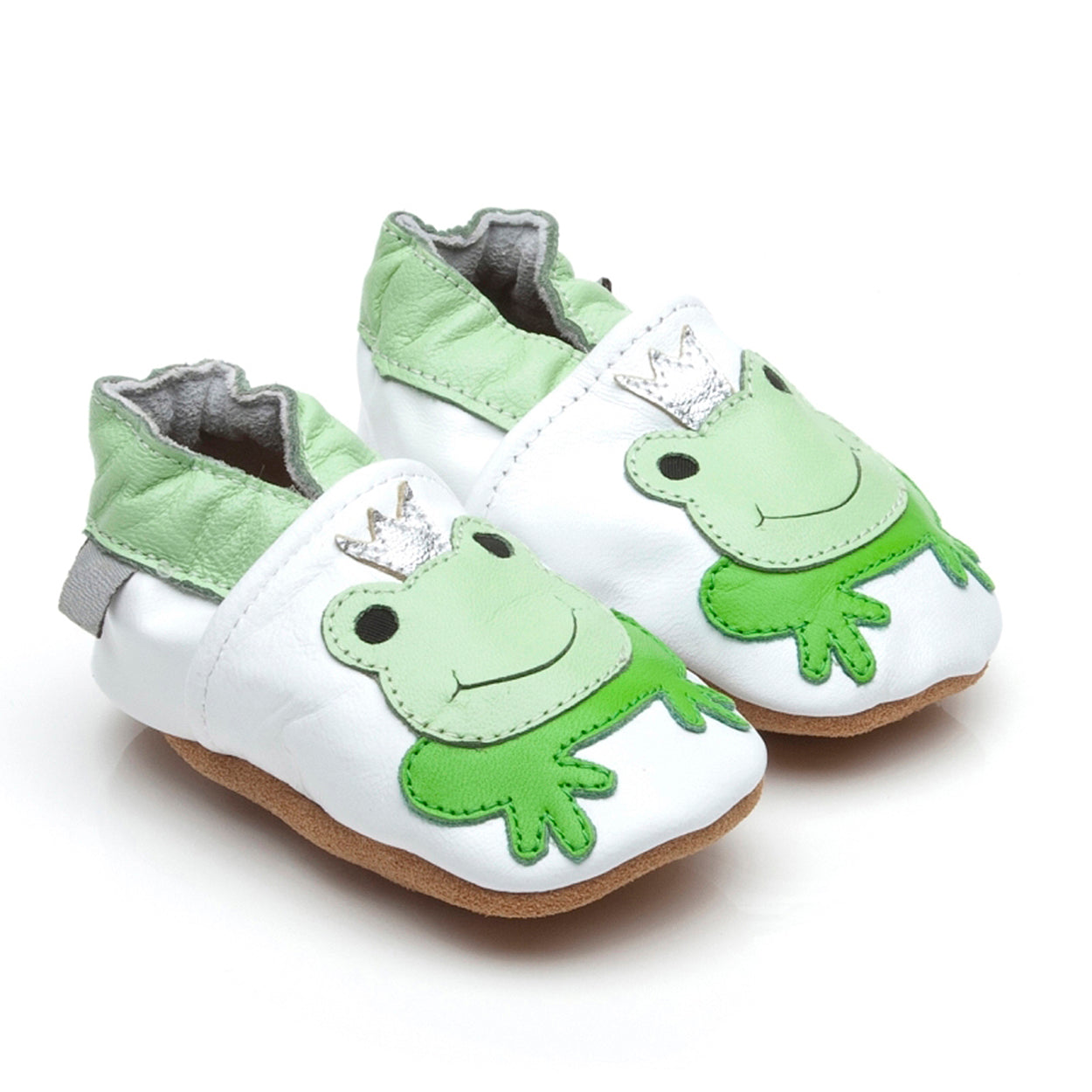 Soft Leather Baby Shoes Prince Frog