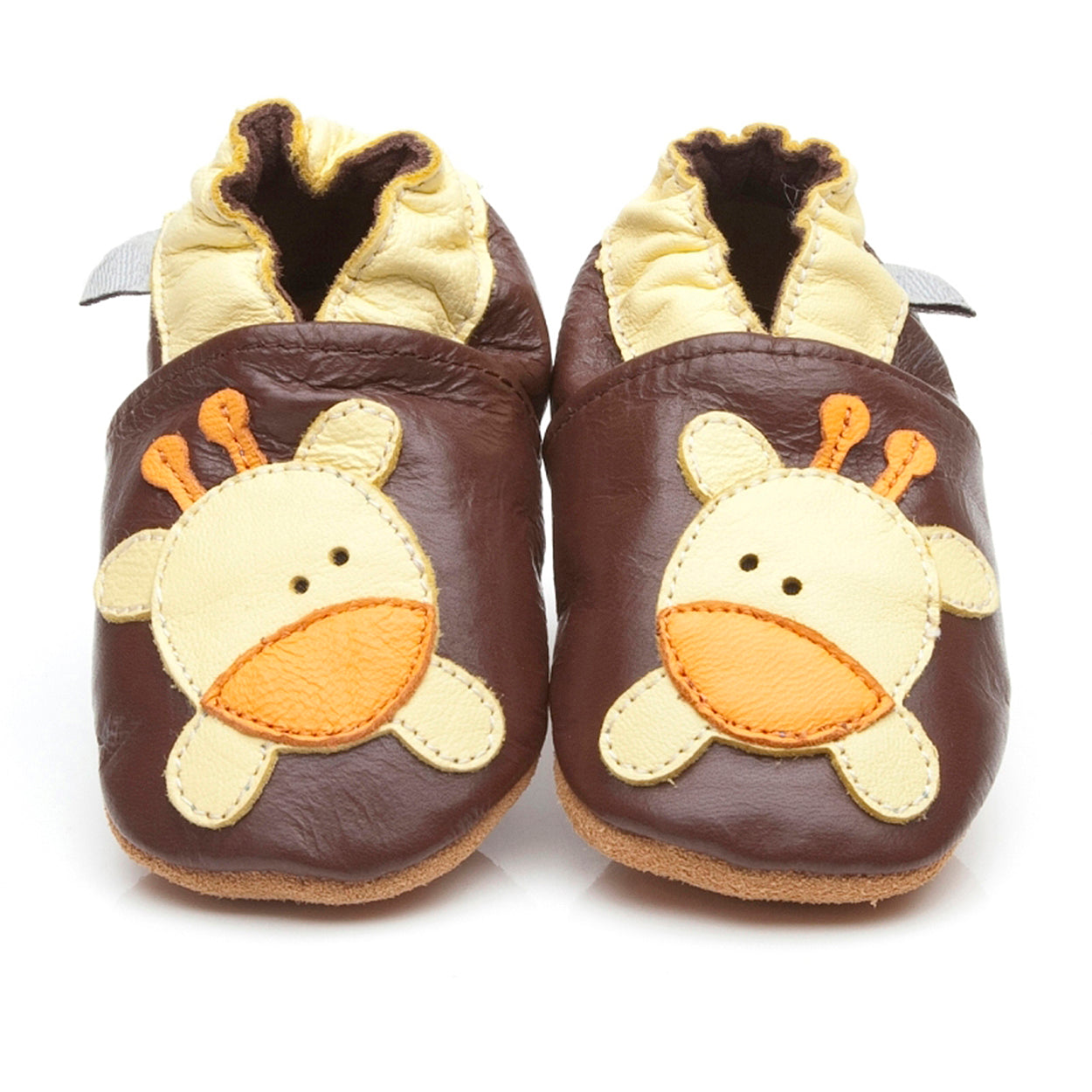 Soft Leather Baby Shoes Giraffe