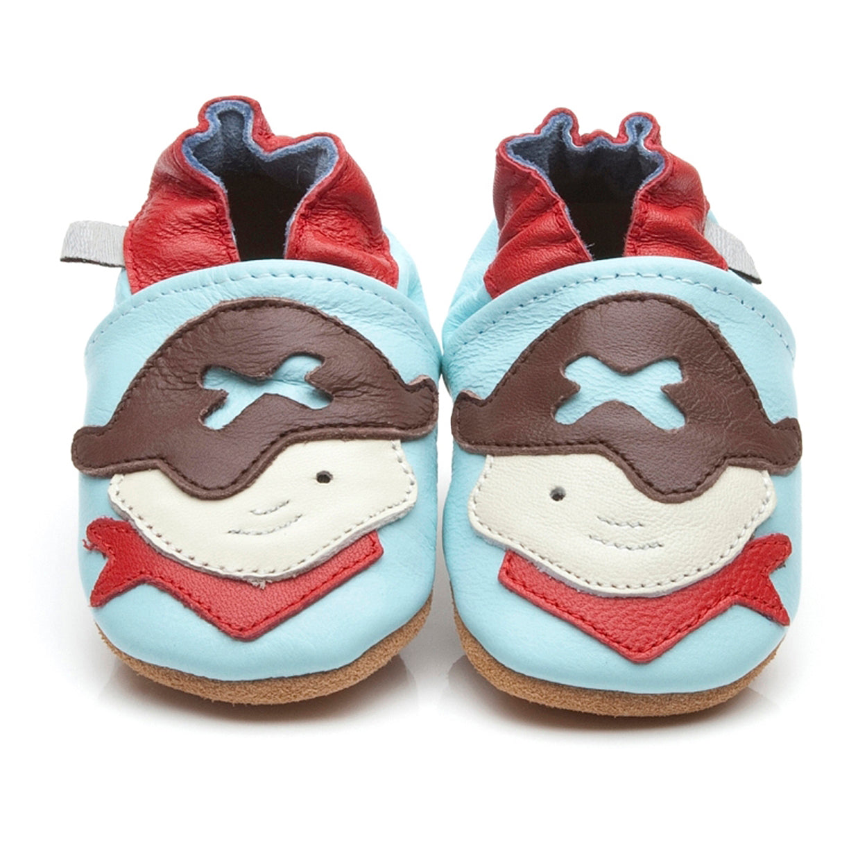 Soft Leather Baby Shoes Pirate