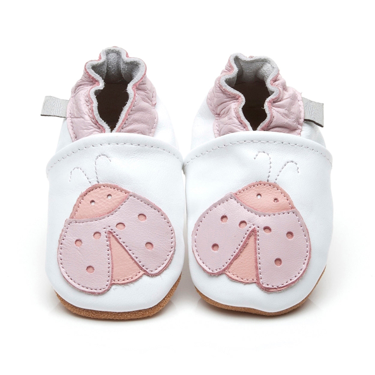 Soft Leather Baby Shoes Ladybird